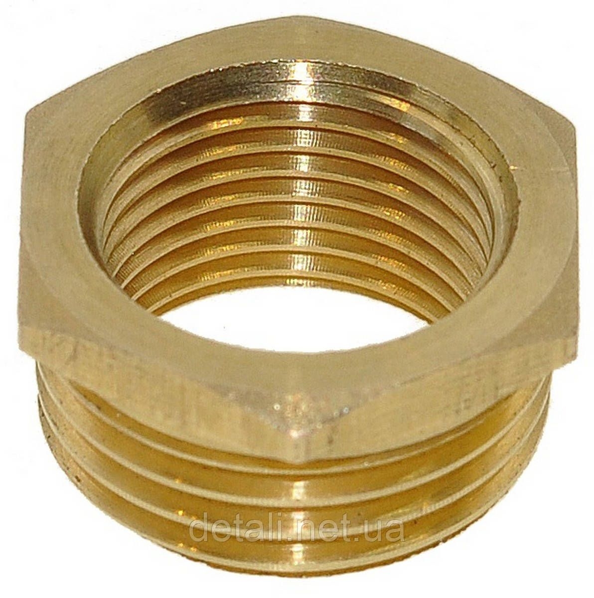 Перехідник JB 1/2"-3/8" жовтий (якість) комп559