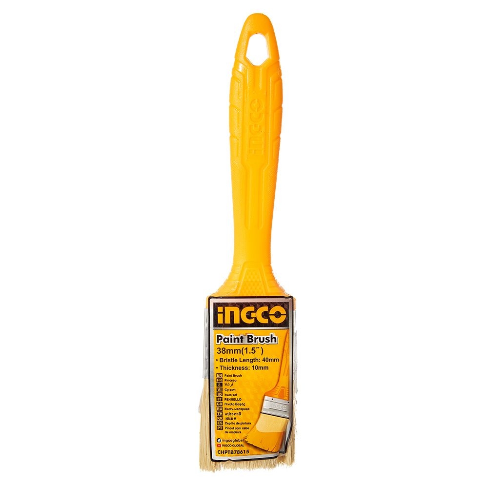 Пензель флейцовий пластмасова ручка 1,5" INGCO Super Select