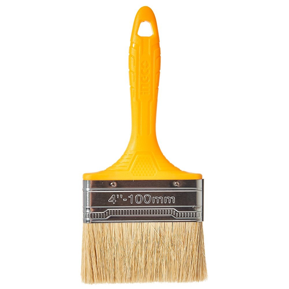 Пензель флейцовий пластмасова ручка 4" INGCO Super Select