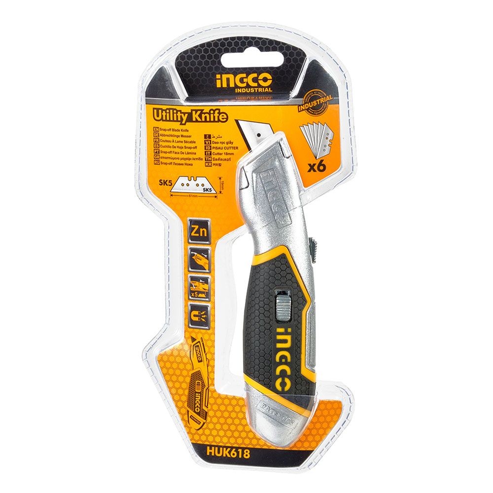 Ніж універсальний SK5 INGCO INDUSTRIAL 9980708