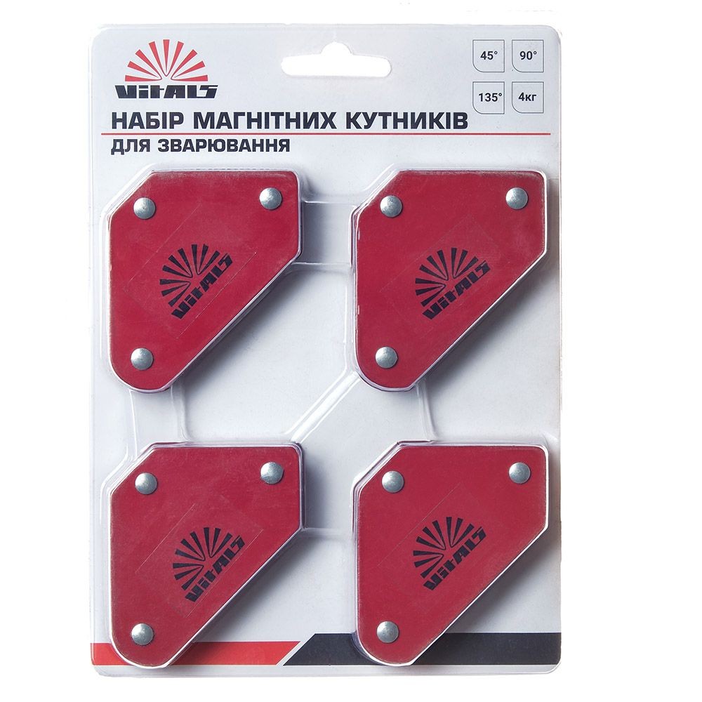 Набiр магнiтних кутникiв для зварювання WMS 4 шт 140923