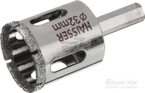 Коронка алмазна по керамограніту 32 мм, HS104932 Haisser 66714