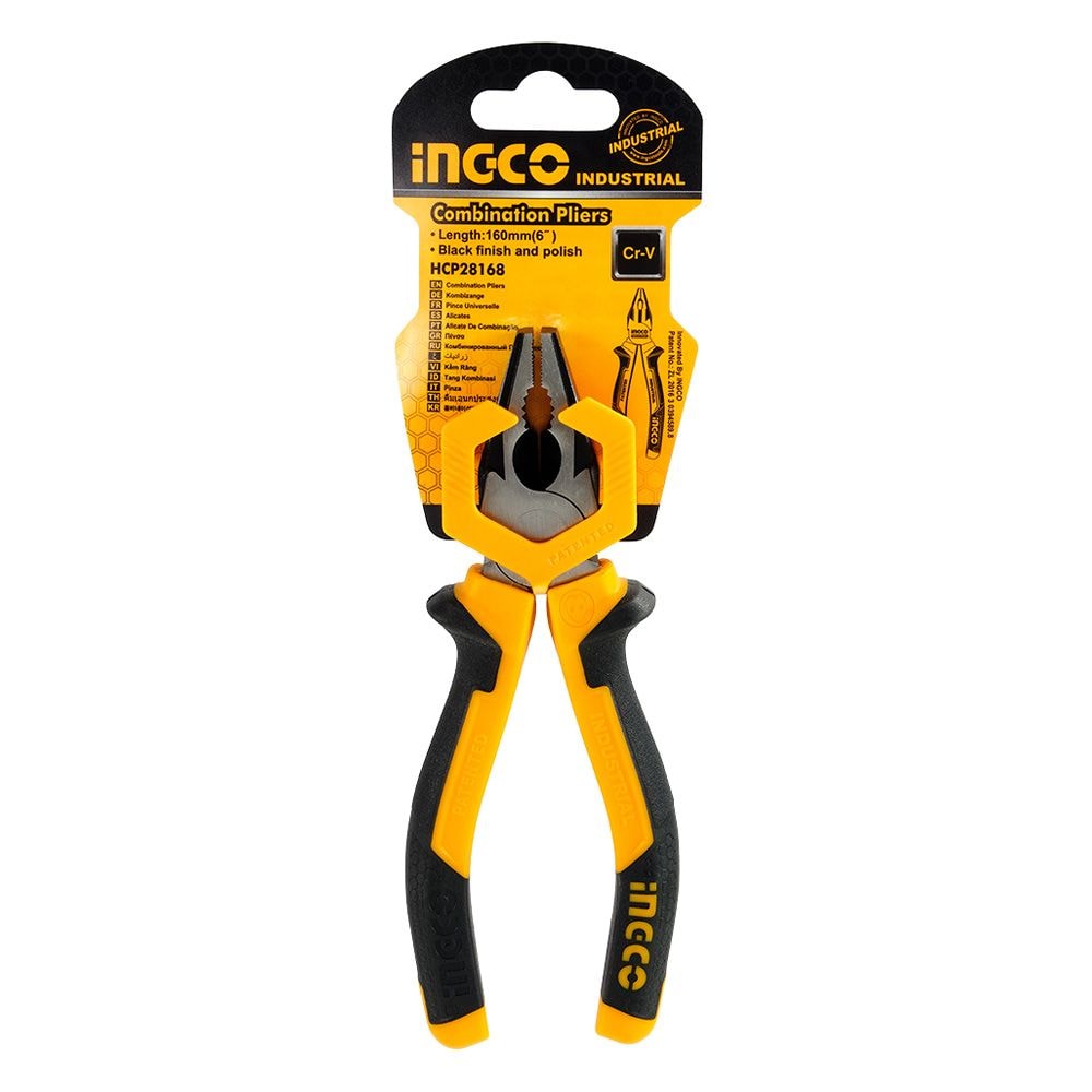 Плоскогубці комбіновані Master 160 мм INGCO INDUSTRIAL 9980638