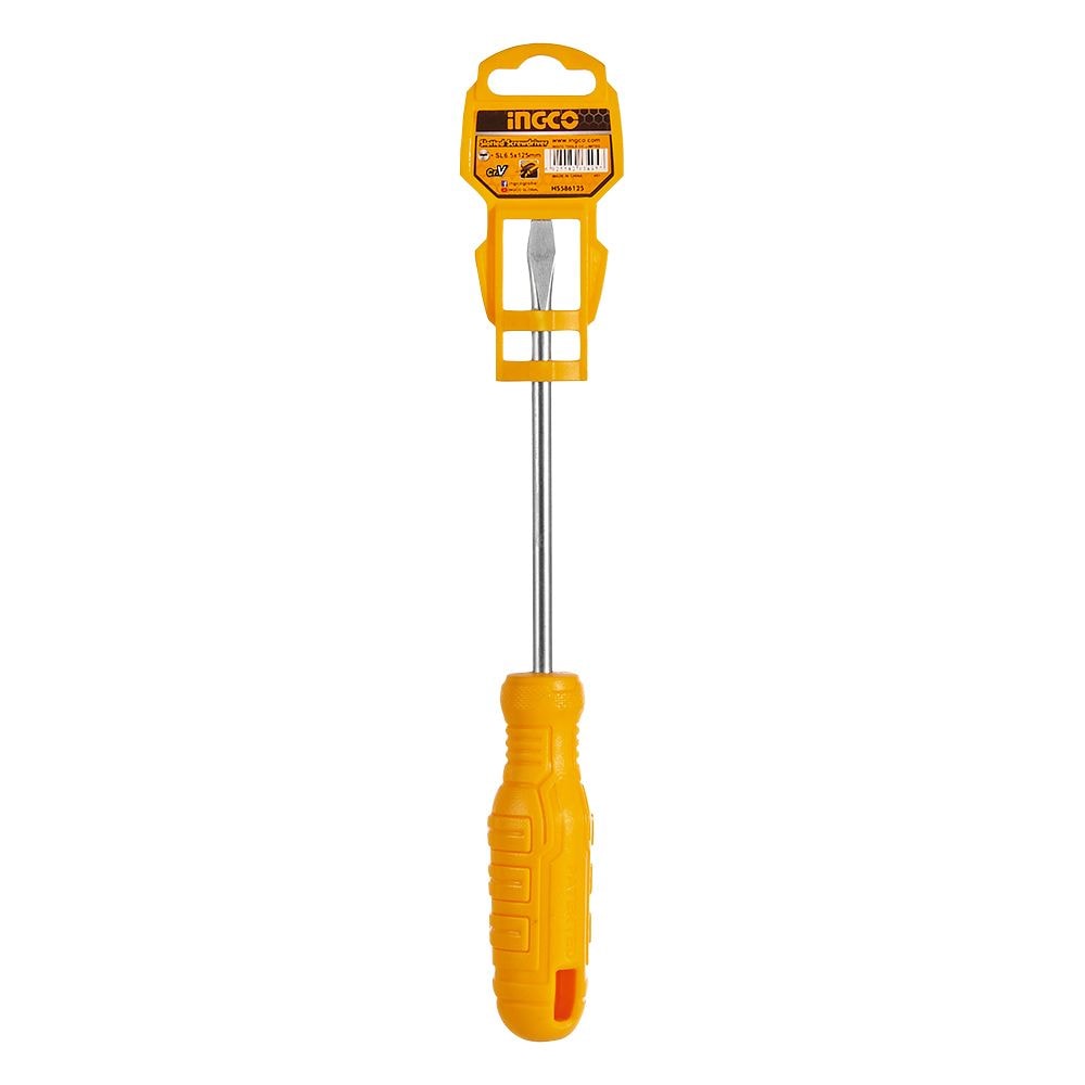 Викрутка плоска 6.0х125 мм INGCO HS586125