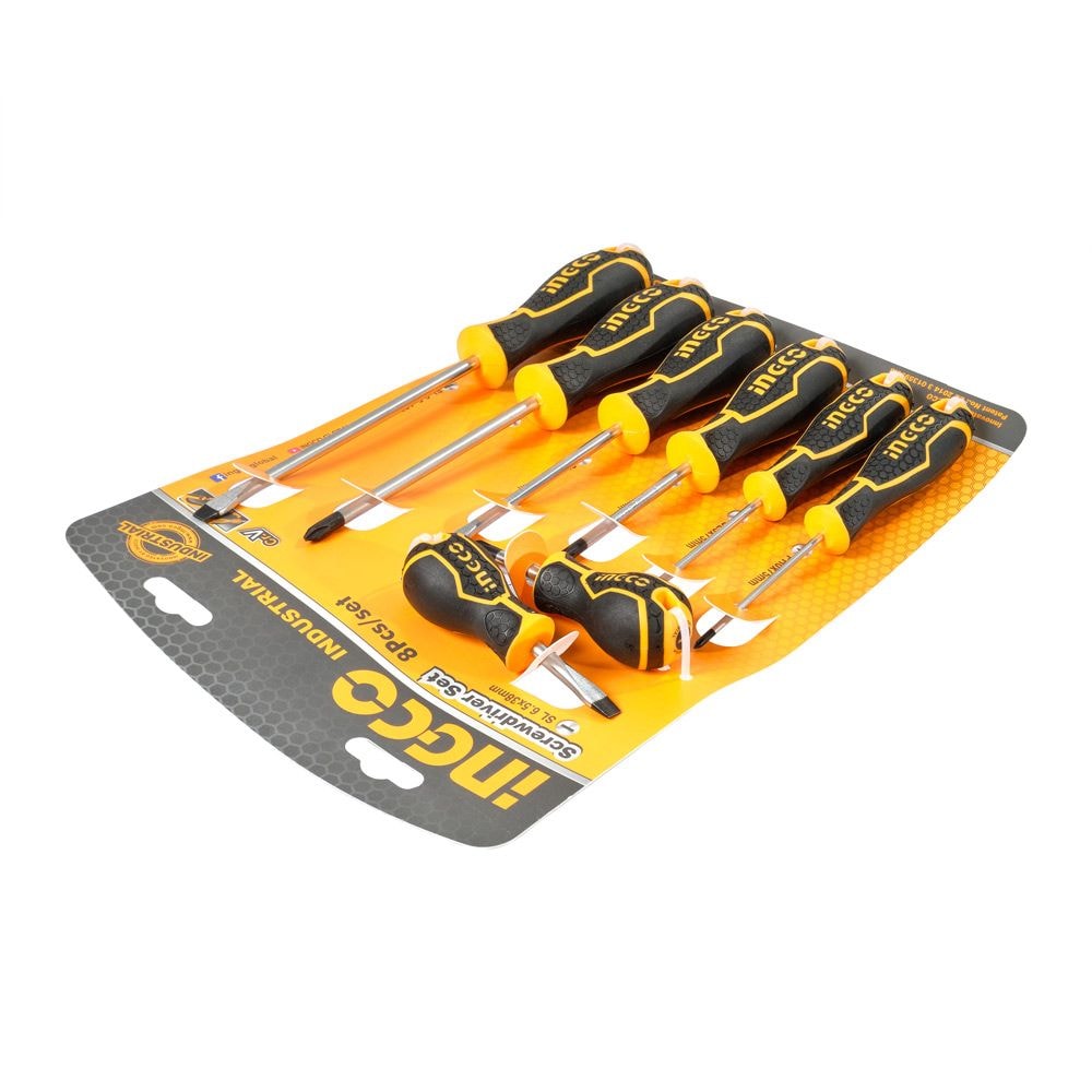 Набор отверток 8 шт INGCO INDUSTRIAL 9980723