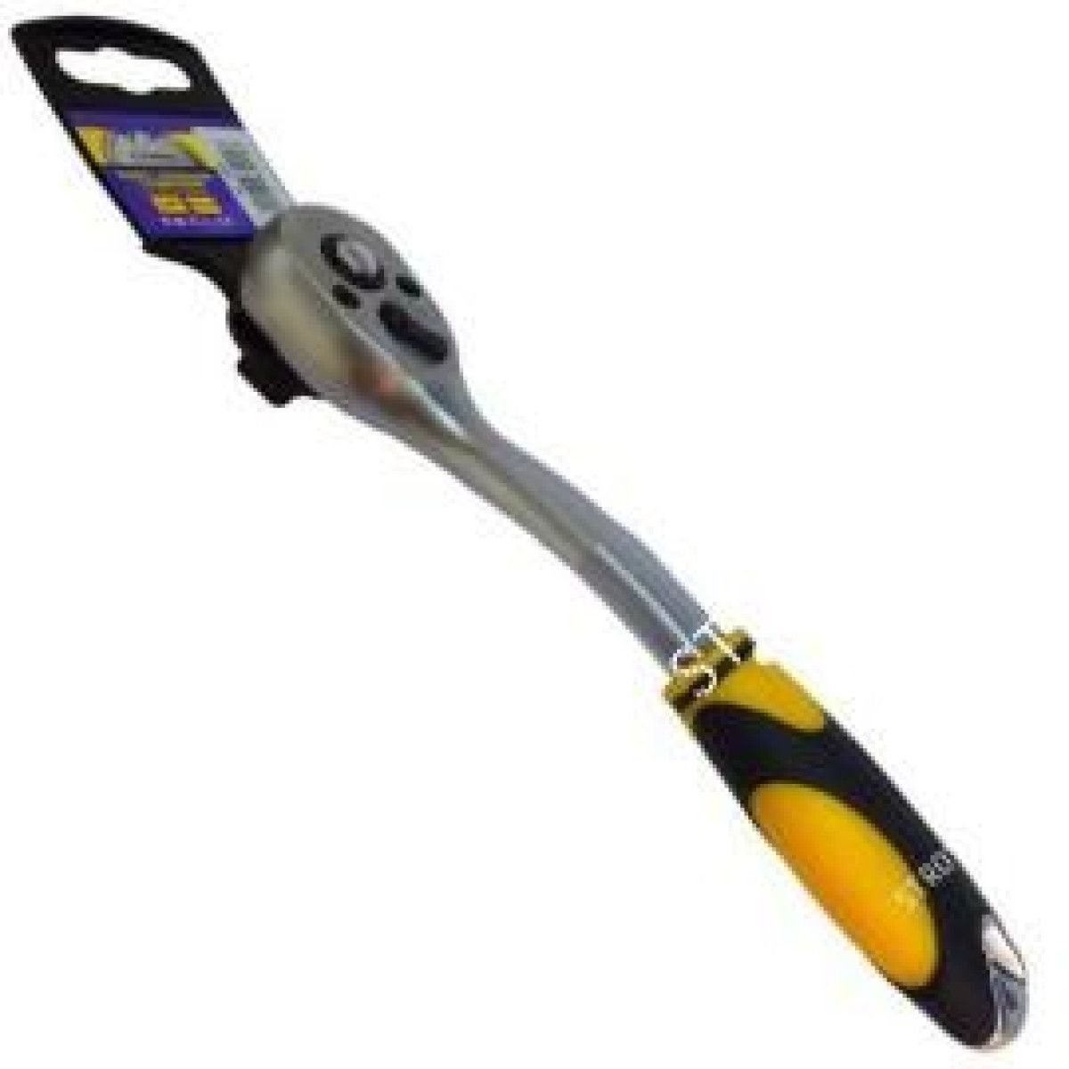 Ключ-тріскачка 1/4" 72 зуба профі з підвіскою нов СТАЛЬ 80738