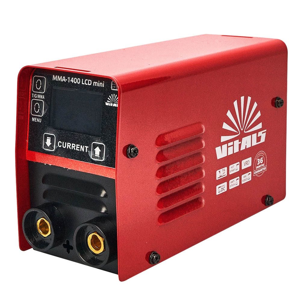 Зварювальний апарат Vitals MMA-1400 LCD mini 156934
