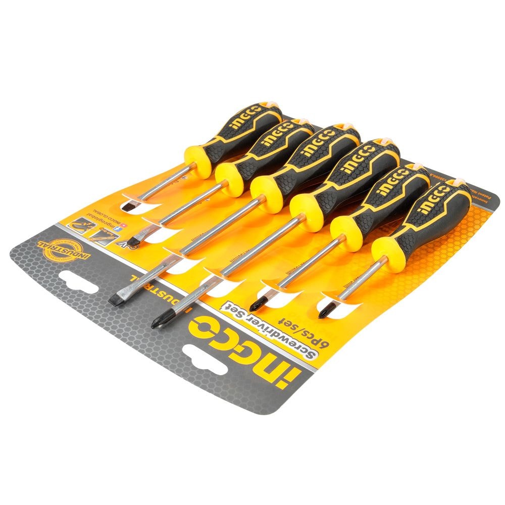 Набор отверток 6 шт INGCO INDUSTRIAL 9980724
