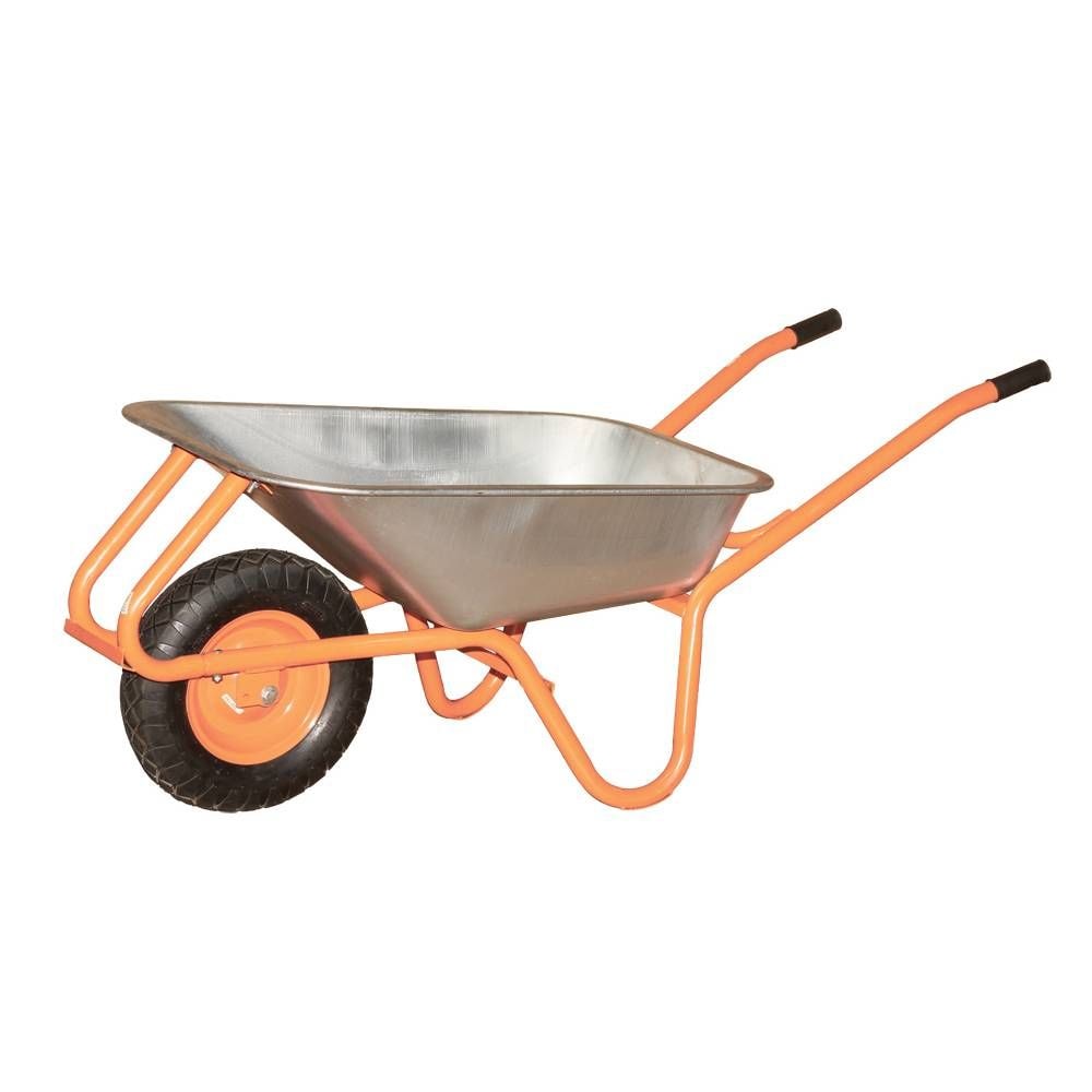 Тачка одноколісна "Vitals", мод. 100/180 помаранчева 12702