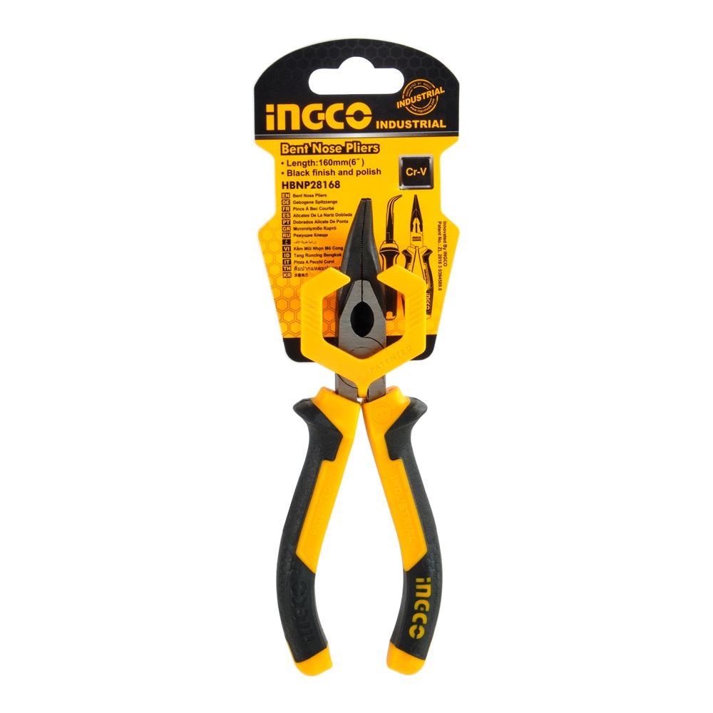 Довгогубці вигнуті Master 160 мм INGCO INDUSTRIAL 9980810