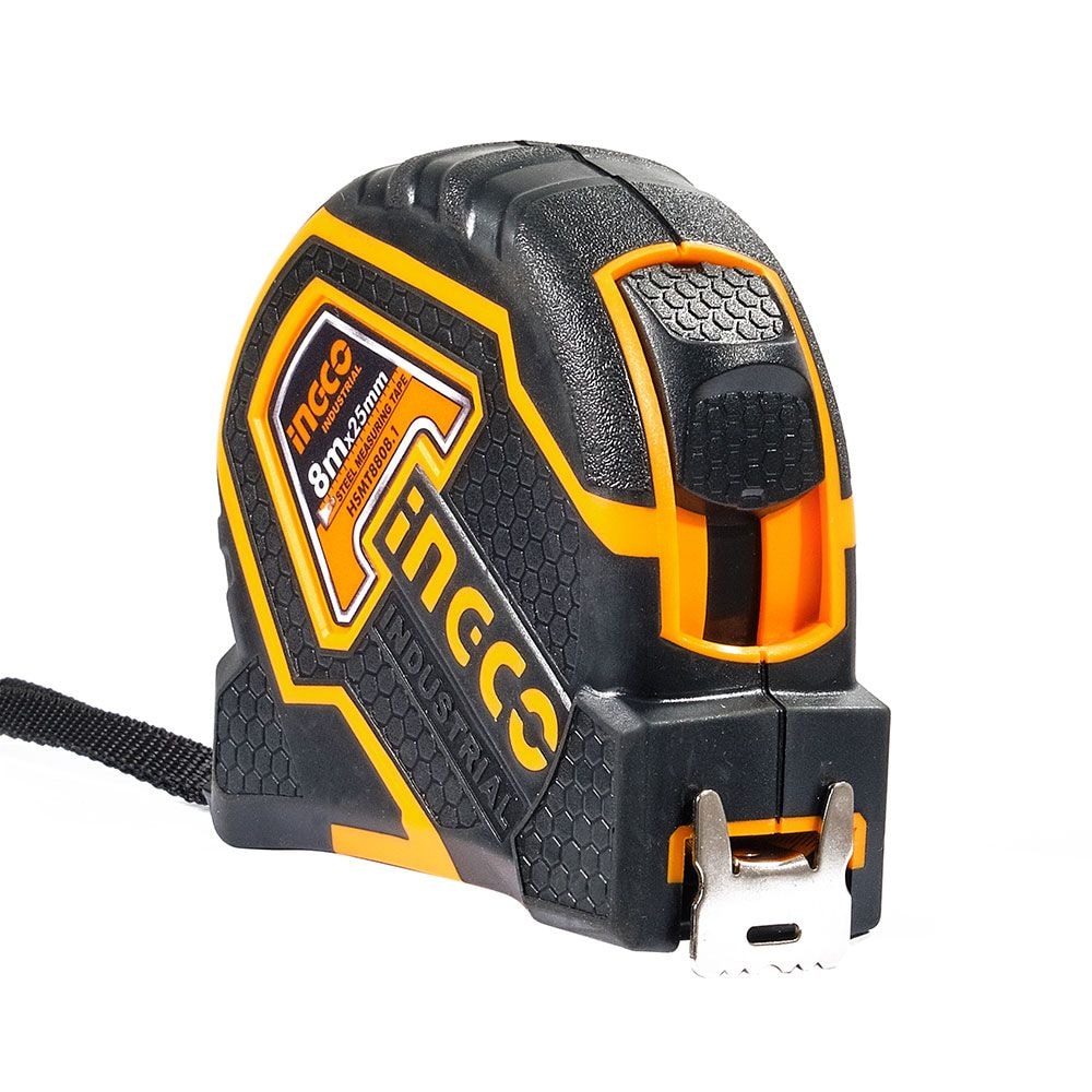 Рулетка 8 м х 25 мм "Profi" INGCO INDUSTRIAL 9980661