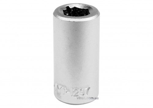 Перехідник для насадок викруткових YATO : квадрат 1/4", M= 6,3 мм, L= 24 мм YT-1297