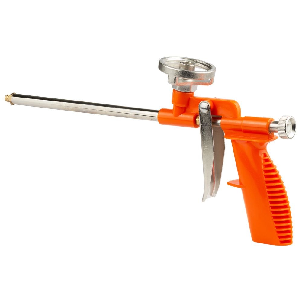 Пістолет для поліуретанової піни (пласт корпус, алюмін адаптер) Grad 2722235