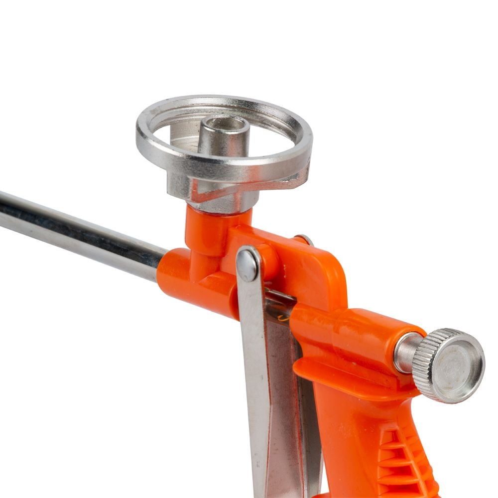 Пістолет для поліуретанової піни (пласт корпус, алюмін адаптер) Grad 2722235