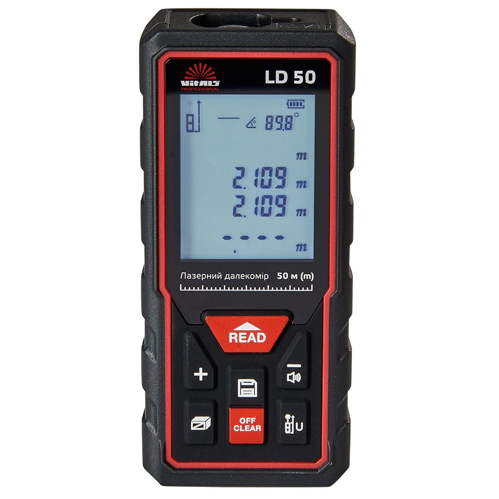 Лазерний далекомір Vitals Professional LD 50 162517