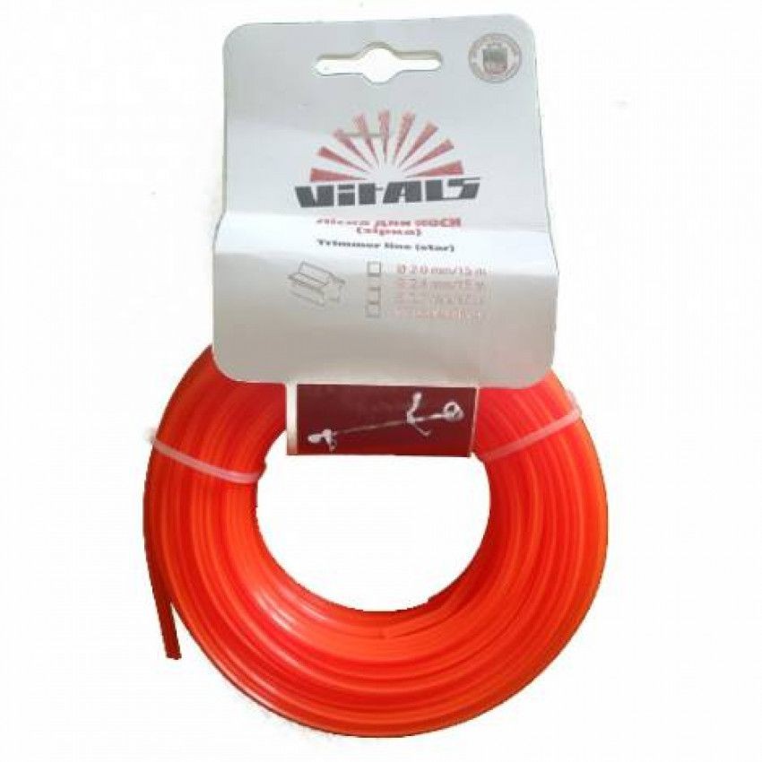 Ліска для тримерів Vitals (зірка) 3.0mm*15m 67363