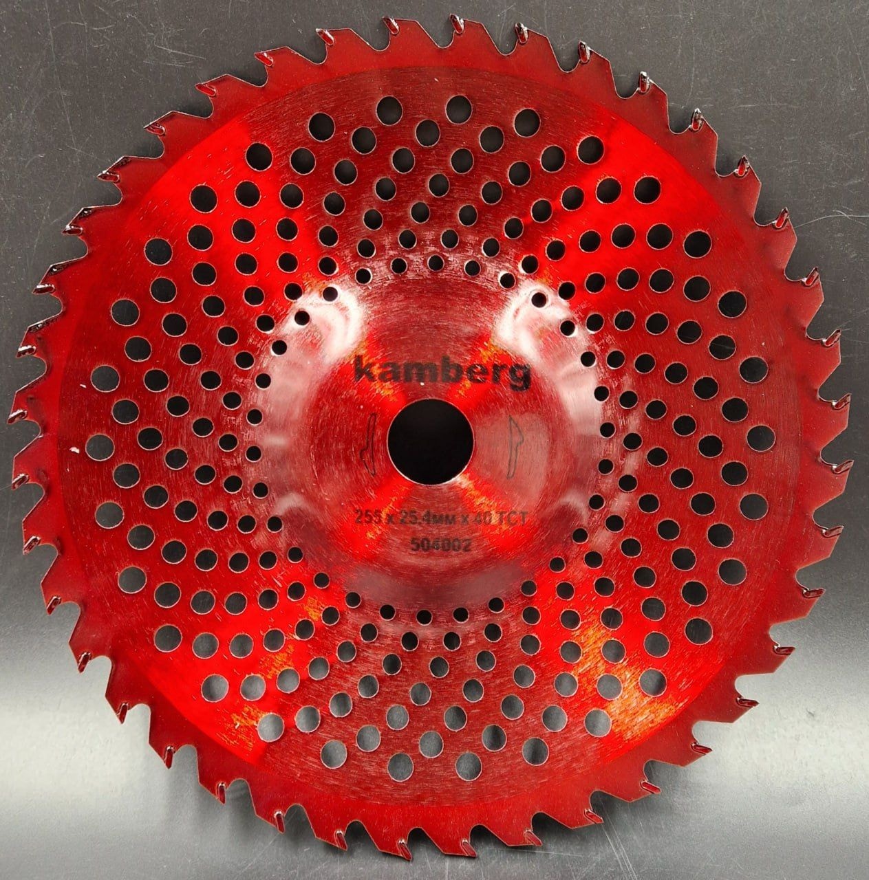 Ніж з победітом  Bomba "Тарілка" 255 мм Kamberg 504002