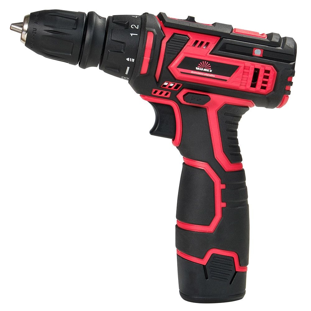 Дриль-шурупокрут акумуляторний Vitals AU 12/2KP QC 141916