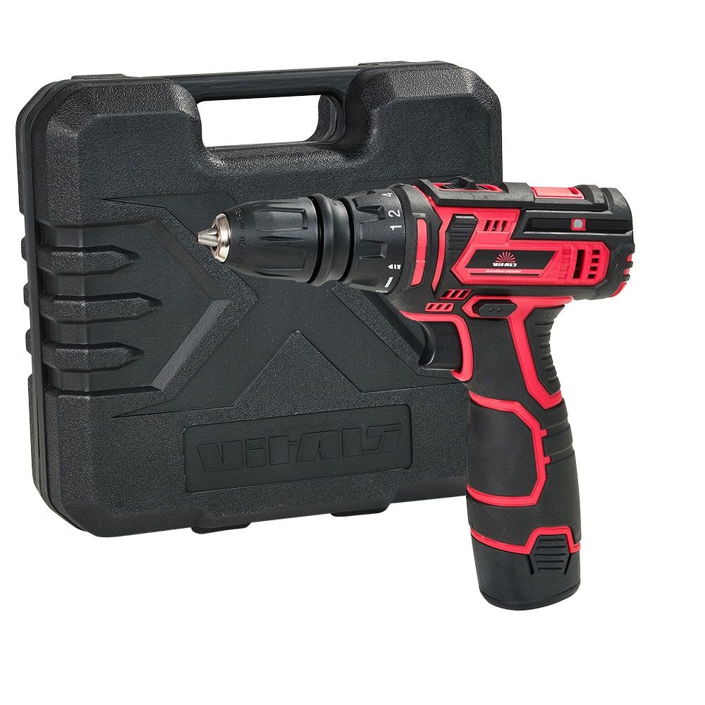 Дриль-шурупокрут акумуляторний Vitals AU 12/2KP QC 141916