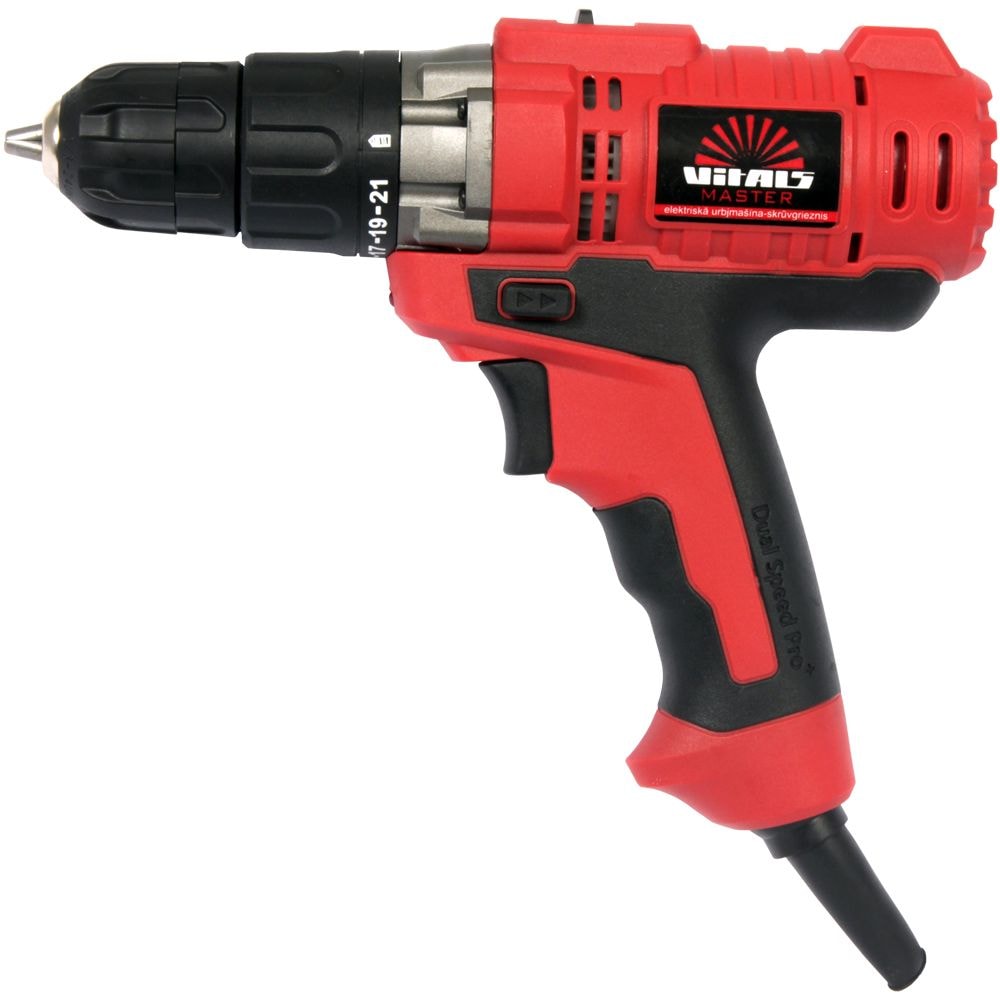 Дриль-шурупокрут електричний Vitals Master Us 1032MG Dual Speed Pro+ 51492