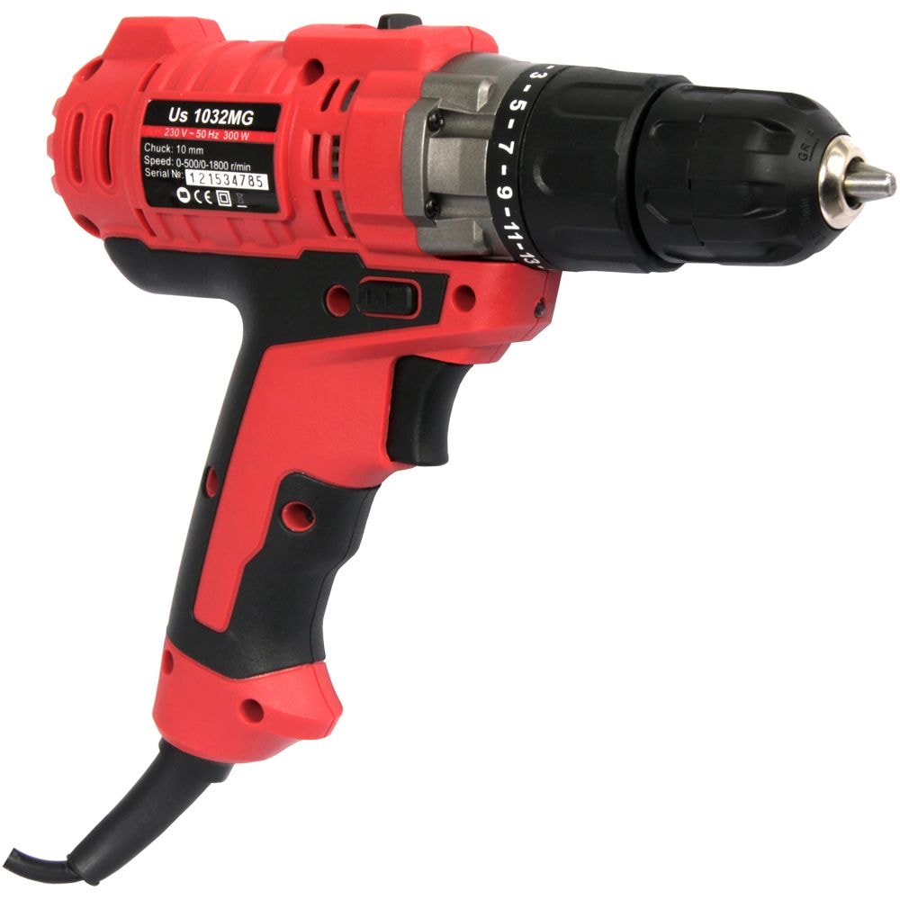 Дриль-шурупокрут електричний Vitals Master Us 1032MG Dual Speed Pro+ 51492