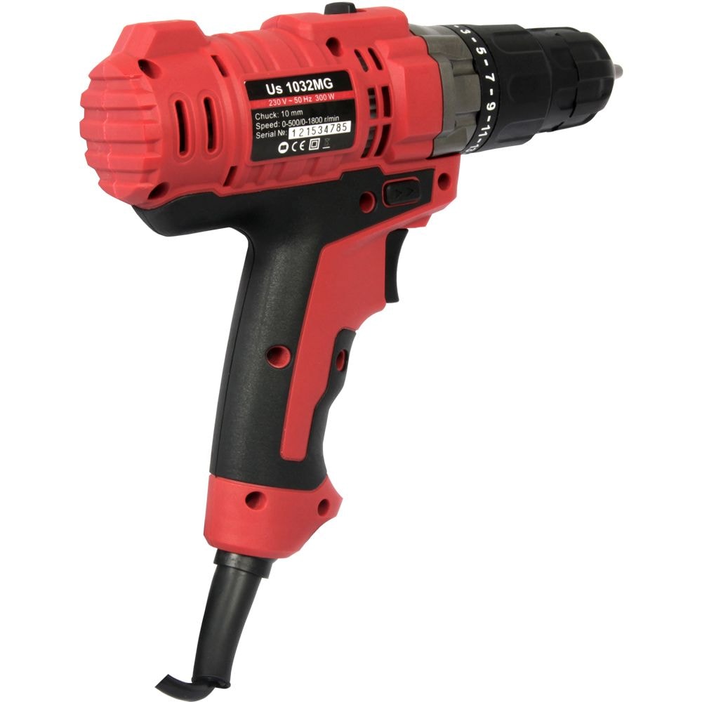 Дриль-шурупокрут електричний Vitals Master Us 1032MG Dual Speed Pro+ 51492