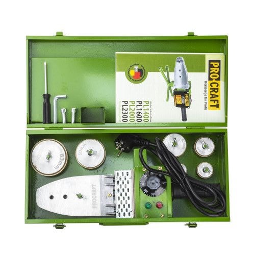 Паяльник для. пл. труб PRO-CRAFT PL1600 16001
