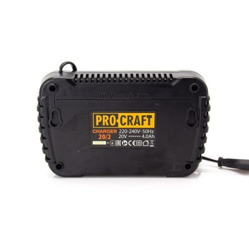 Зарядний пристрій PRO-CRAFT 20/2 030202