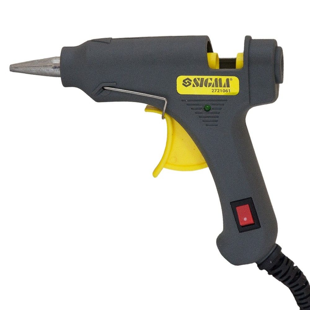Пістолет термоклейовий з вимикачем O8мм 20Вт 2721061