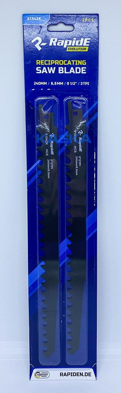 Полотно до шабельної пили S1122BF 2шт (біметал) RAНФ-00001299