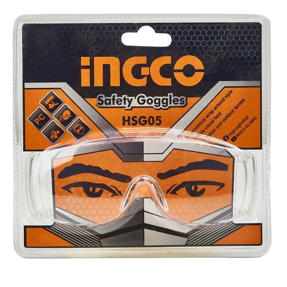 Окуляри захисні "Master" (прозорі) INGCO 9980613