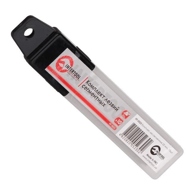 HT-0523 Комплект лез сегментних 25 мм, 10шт. HT-0523