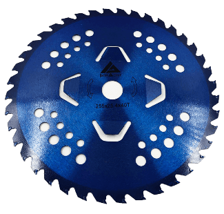 Ніж з победітом  255*25,4 З ПІДРІЗАМИ на 4 504065