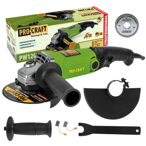 Шліфмашина кутова  PRO-CRAFT PW-125/1200 001200 Procraft