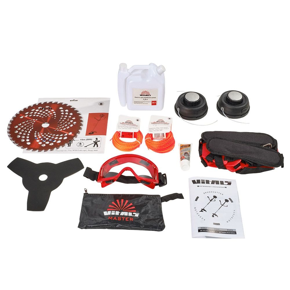 Мотокоса бензинова Vitals Master BK 553s Black Edition 117088