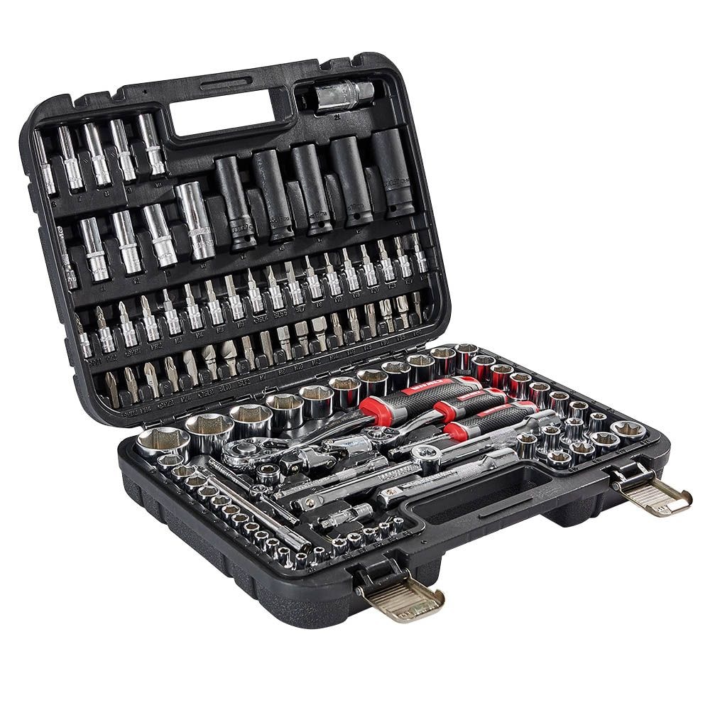 Набір головок торцевих 1/4" та 1/2" 111 предметів Vitals Master Impact + Superlock 186169