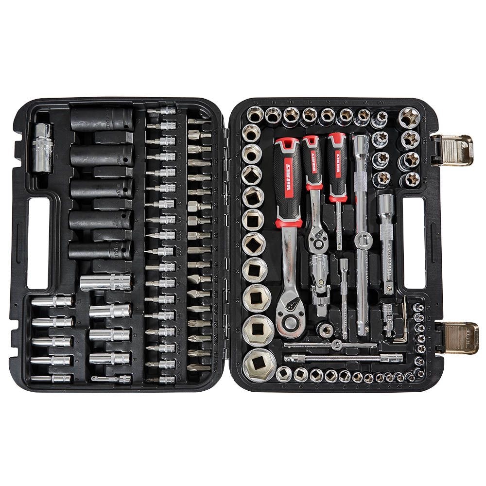 Набір головок торцевих 1/4" та 1/2" 111 предметів Vitals Master Impact + Superlock 186169