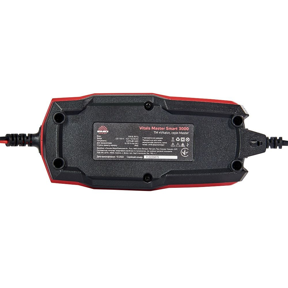 Зарядний пристрій Vitals Master Smart 3000 182531