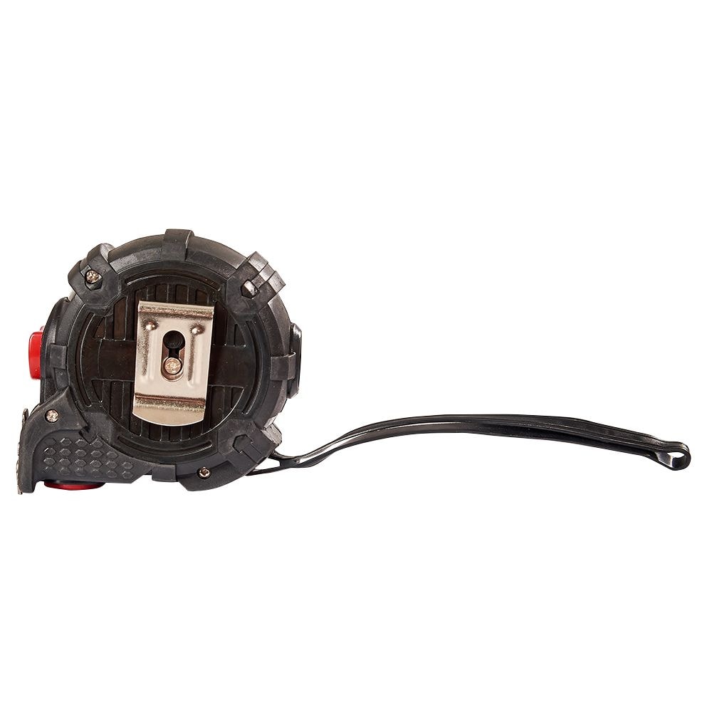 Рулетка прогумована з нейлоновим покриттям полотна 5 м x 25 мм автостоп Vitals Professional 181736