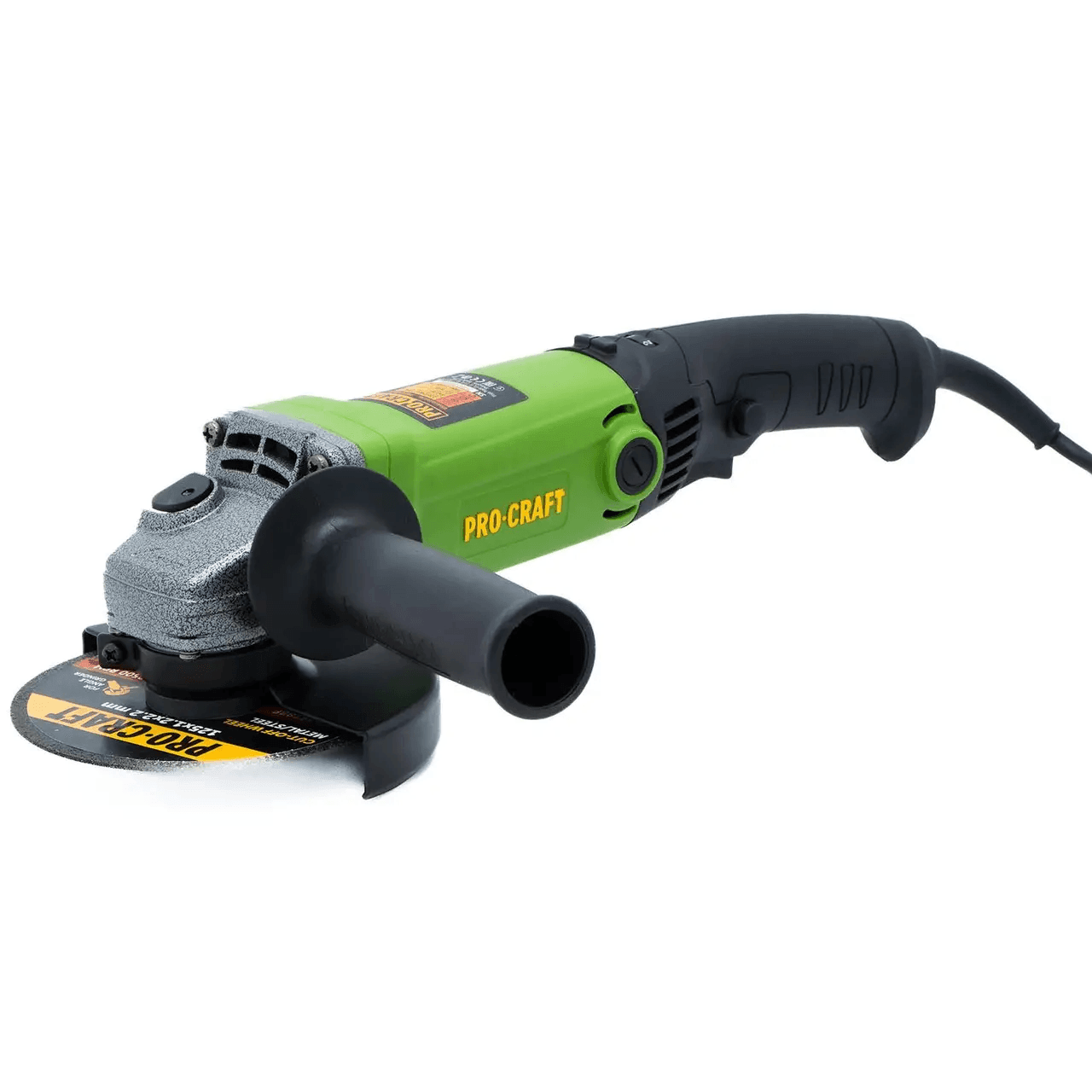 Шліфмашина кутова PRO-CRAFT PW-125/1200ES 012004