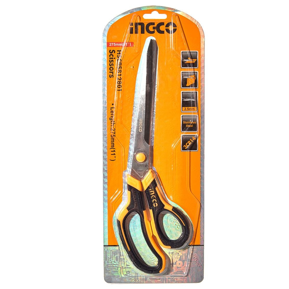 Ножиці нержавійна сталь 275 мм INGCO Super Select HSCRS812801