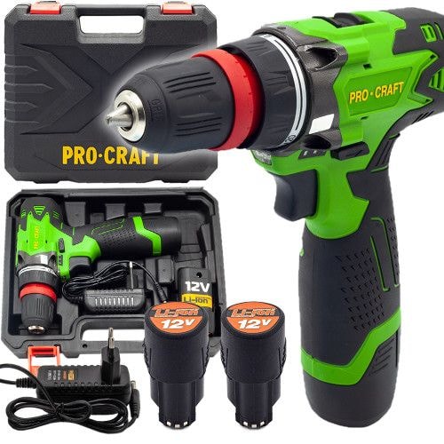 Шурупокрут акум. PRO CRAFT INDUSTRIAL РA-12DFR 000125