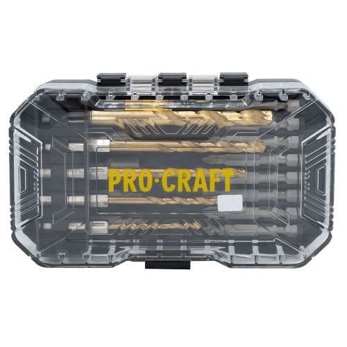 Набір сверл і біт  Procraft DBS-18 001812