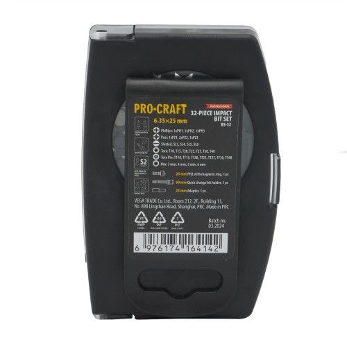 Набір біт Procraft BS-32 (inner box) 000034