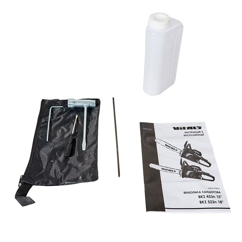 Бензопила ланцюгова Vitals BKZ 523n 18" 208766