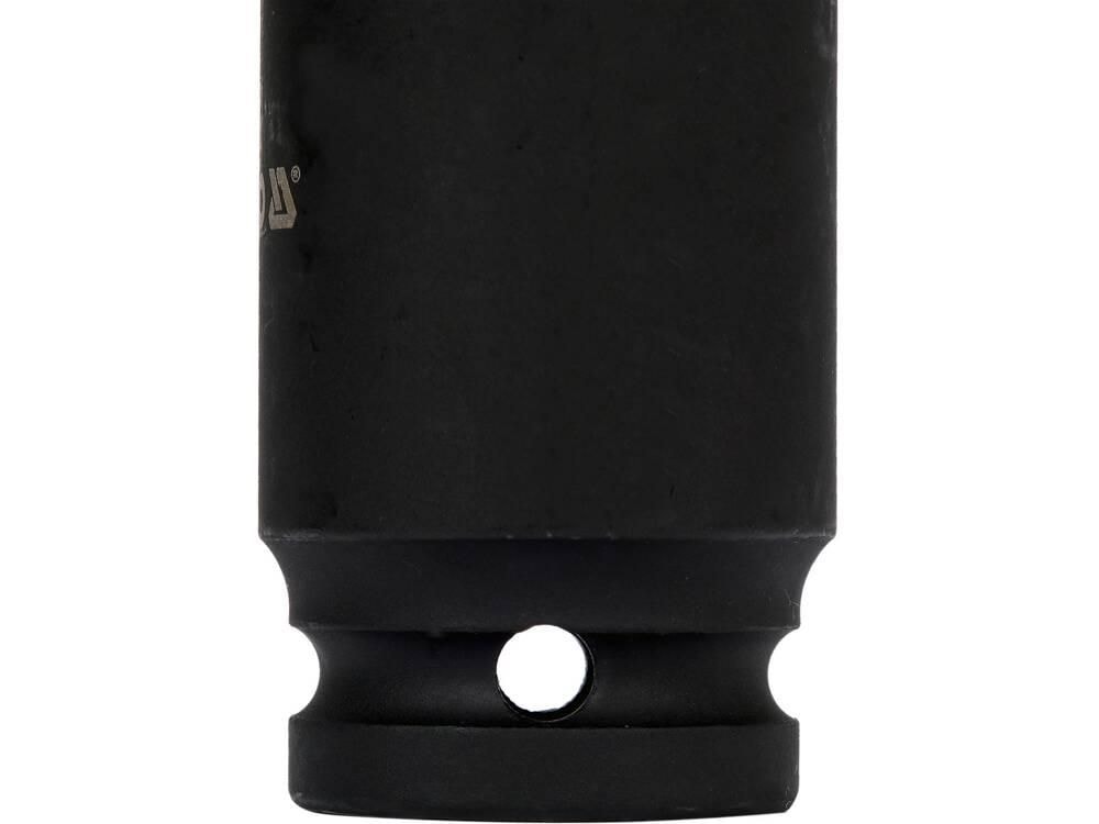 Головка торцева ударна 6-гранна YATO : глибока, квадрат 1/2", М= 17 мм, L= 78 мм YT-1037