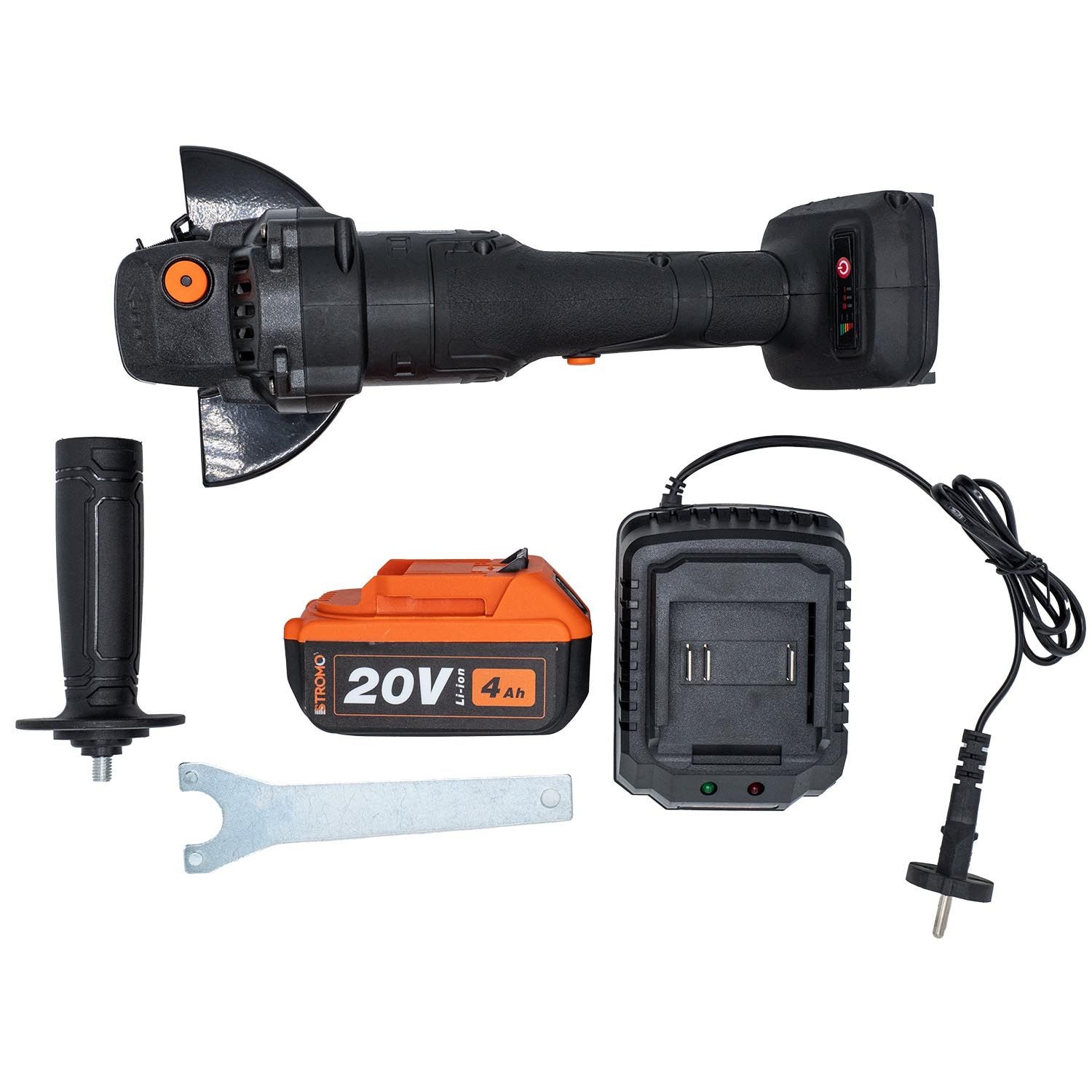 Шліфмашина кутова акум. STROMO AGA-216 300216