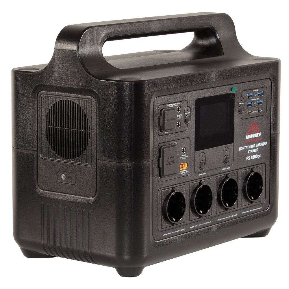 Портативна зарядна станція Vitals Professional PS 1800qc 195187