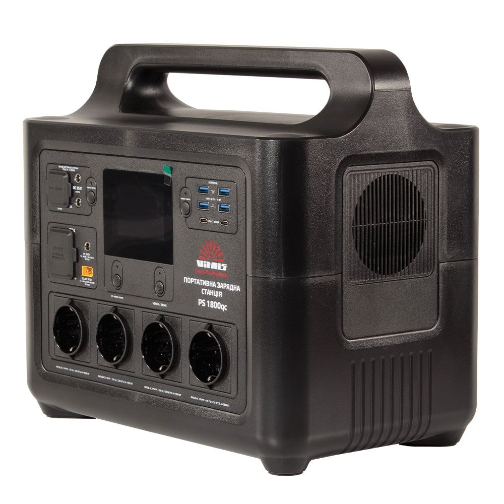 Портативна зарядна станція Vitals Professional PS 1800qc 195187