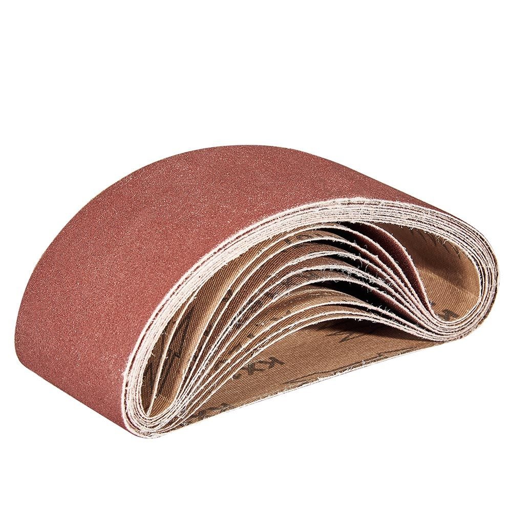 Стрічка шліфувальна Vitals 75х457 мм з. 120, 10 шт 173566